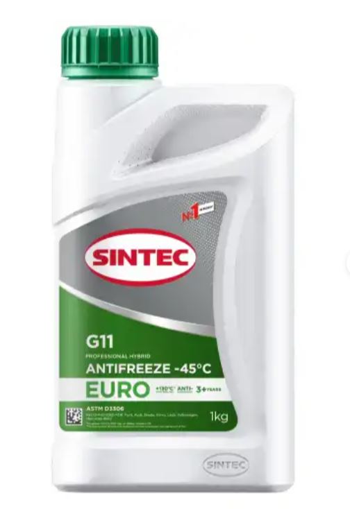 Антифриз Sintec Euro G-11 1кг (-45)