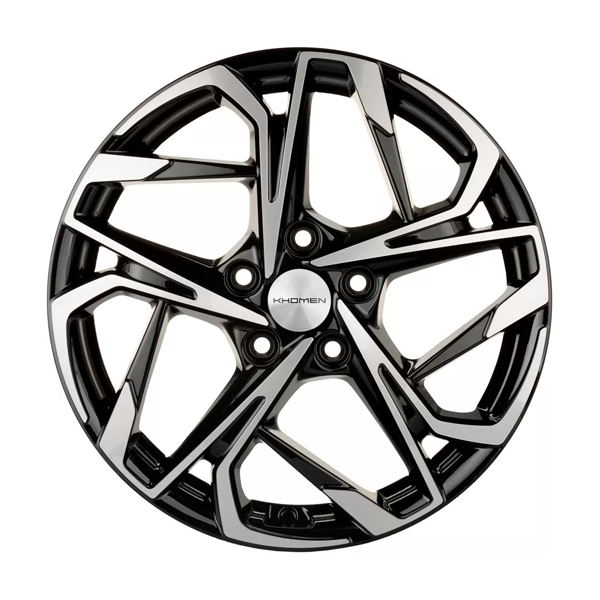 диски KHOMEN KHW1716 (17 ZV i40) 7,0xR17 5x114,3 67,1 45 BLACK-FP