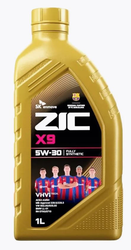 ZIC X9 5W30 1л SL A3/B4 синт.